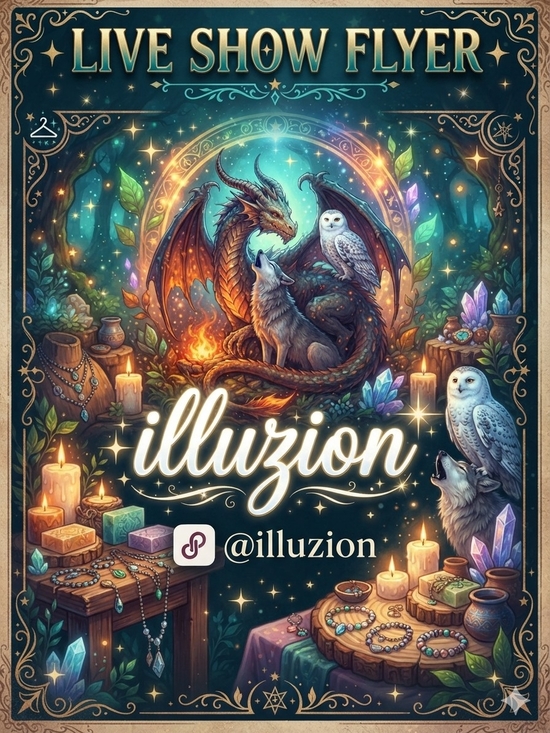 Hand Crafted Other - Illuzion Live Show Flyer!